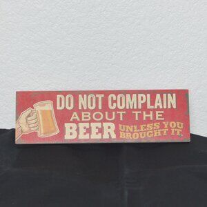 Two Wood Signs - Funny Home Décor